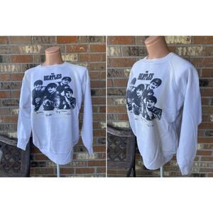 Rare! The Beatles Sweat shirt Sweatshirt Vintage 60s
